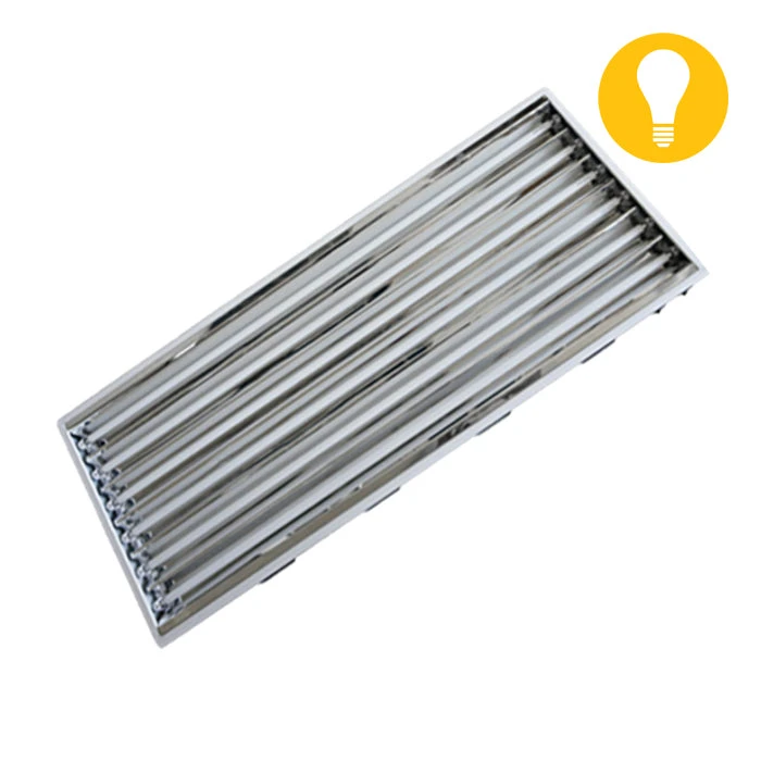 LuxStar T5 4' X 6 Bulbs Fixture W/ Bloom Bulbs 1 LuxStar T5 4' X 6 Bulbs Fixture W/ Bloom Bulbs