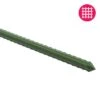 6' Steel Stake Plant Support - Green 10 Pack 5/8" Thick