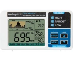 Autopilot Desktop CO2 Monitor With Memory And Data Storage