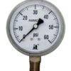 Ammonia Gas Pressure Gauge, 60 PSI