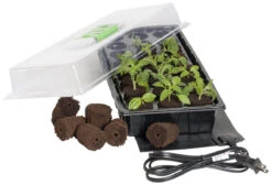 Jump Start 24-Cell Grow Plug Mini Germination Station W/Heat Mat