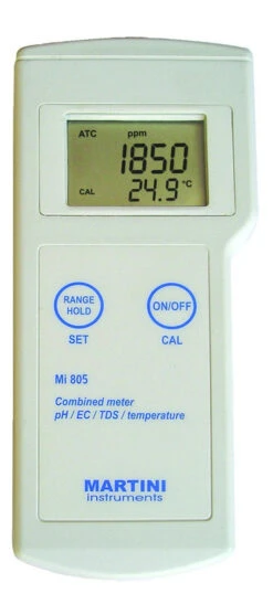 Milwaukee Instruments Mi 805 Commercial Grade Combo PH/EC/TDS/Temp Meter