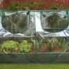 Garden Cold Frame With Raised Bed 120x60x(60+14)cm