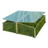 Foldable Aluminum Cold Frame 100x100x40 Cm